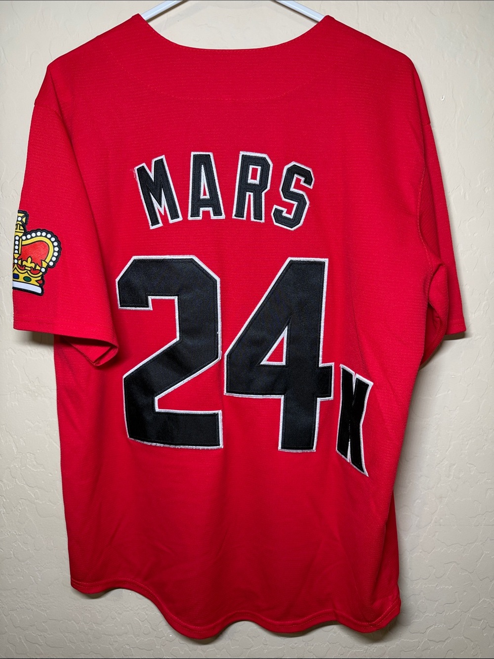 Mars 24 Red Men's Jersey Shirt